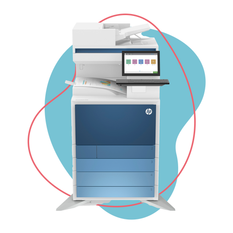 HP Color LaserJet Managed MFP E87750