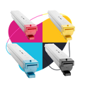 Toner W9040BK, W9041C, W9042Y, W9043M - Schwarz, Cyan, Gelb, Magenta