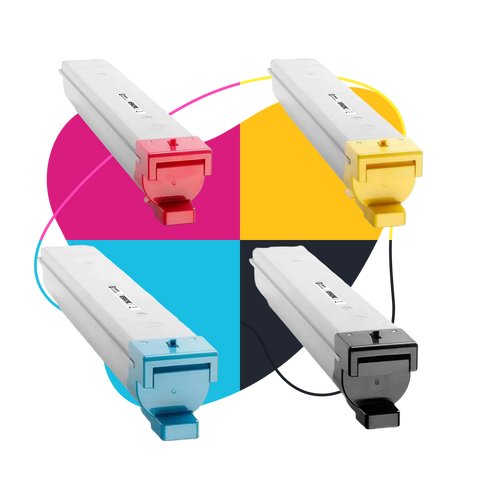 Toner W9040BK, W9041C, W9042Y, W9043M - Black, Cyan, Yellow, Magenta