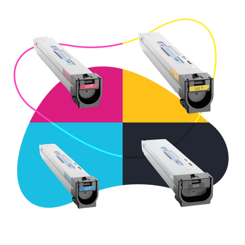  Toner W9050MC, W9051MC, W9052MC, W9053MC – Black, Cyan, Yellow, Magenta