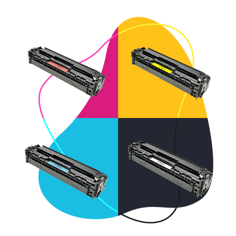 Toner CF410X, CF411X, CF412X, CF413X - Black, Cyan, Yellow, Magenta